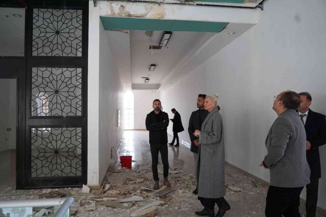 Yeni Otogardaki Bakım Ve Tadilat Çalışmaları Devam Ediyor