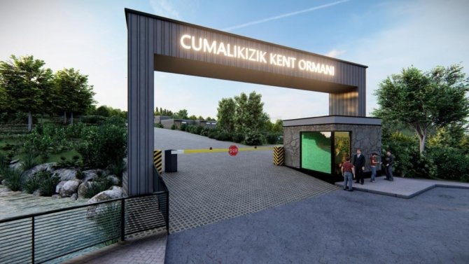 Cumalıkızık’a 90 Bin Metrekare Mesire Alanı