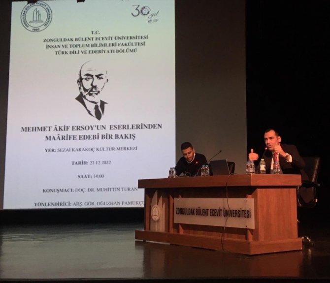 Mehmet Akif Ersoy Söyleşi İle Zbeü’de Anıldı