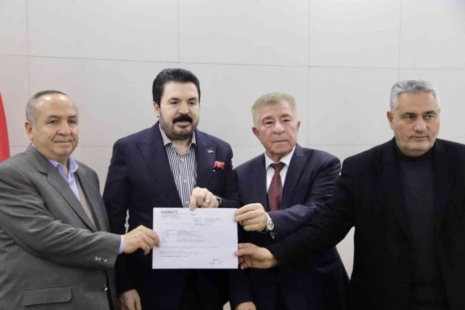 Ağrı’da Cami İnşaatına 1 Milyon Lira Bağış Yapıldı