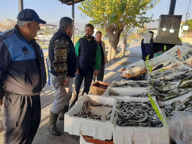 Çine’de Yılbaşı Öncesinde Balık Tezgahları Ve Fırınlar Denetlendi