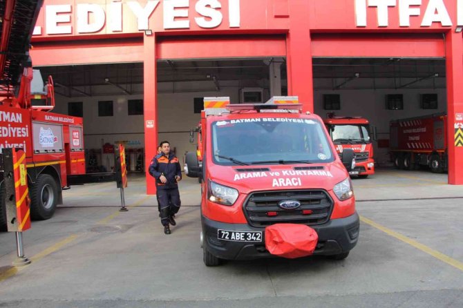 Batman İ̇tfaiyesi 1 Yılda 3 Bin 55 Olaya Müdahale Etti
