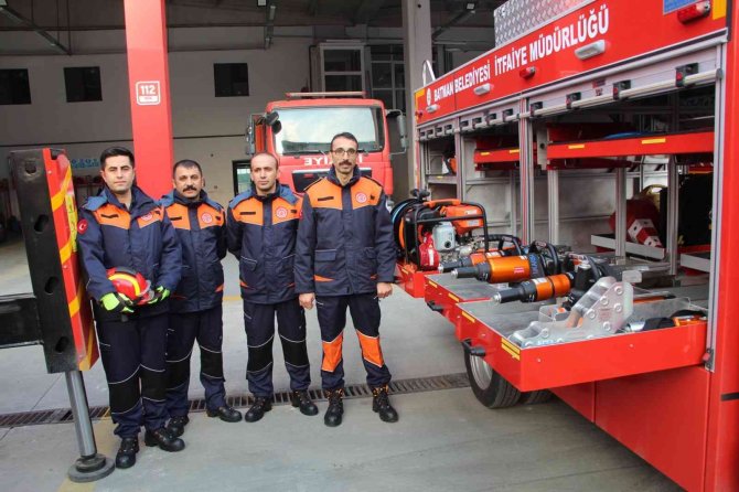 Batman İ̇tfaiyesi 1 Yılda 3 Bin 55 Olaya Müdahale Etti