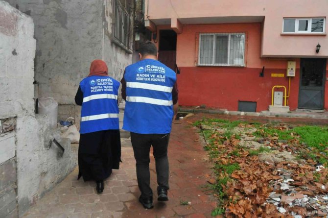 Canik Belediyesi’nden Yakacak Desteği