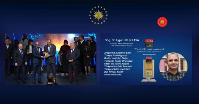 Etü’lü Akademisyen Ödülünü Cumhurbaşkanı Erdoğan’ın Elinden Aldı