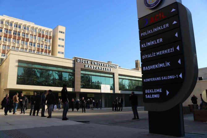 Güneydoğu’nun Sağlık Üssü Dicle Üniversitesi 2022’de 1 Milyona Yakın Hastaya Hizmet Verdi