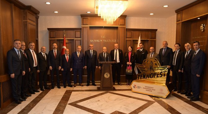 Samsun Tso Yönetimine Başarılar Dilediler