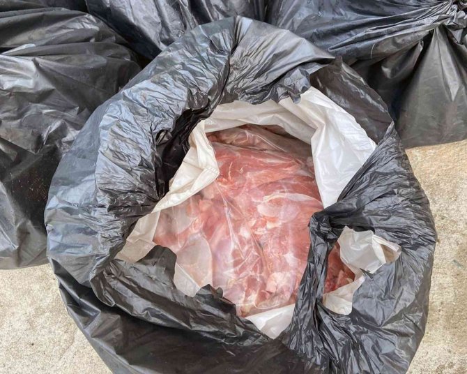 Menteşe Otogarında Menşei Belirsiz 308 Kilo Et Yakalandı