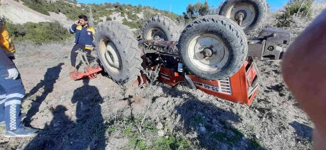 Traktörün Altına Kalan Sürücü Hayatını Kaybetti