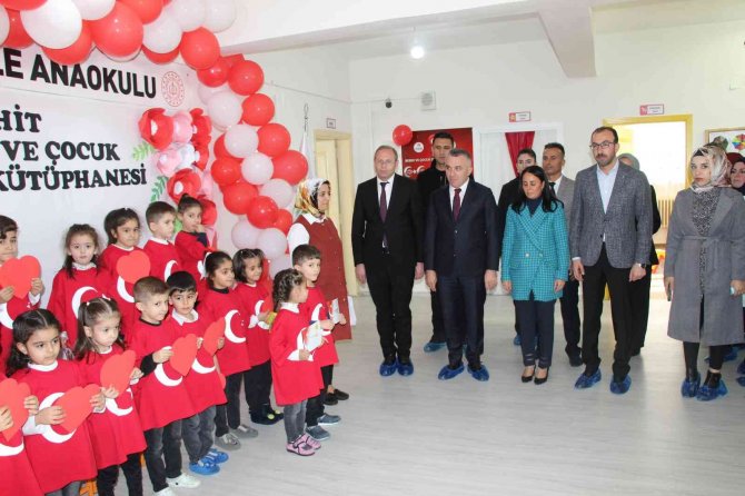 Şehit Bebek Ve Çocukların İsmi Verilen Kütüphanenin Açılışı Yapıldı