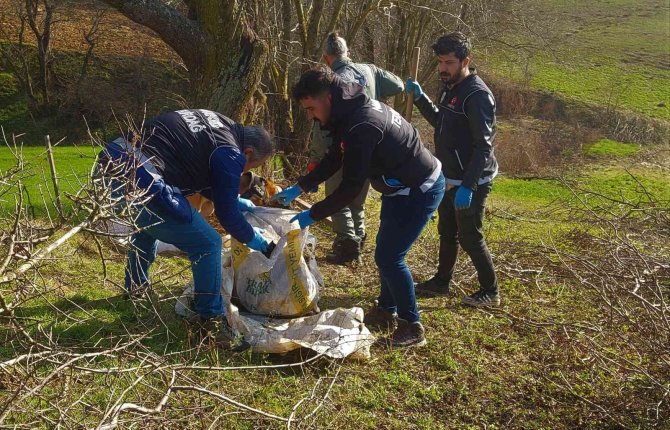 Köyden Adeta Esrar Fışkırdı: Her Yere Esrar Gizlenmiş