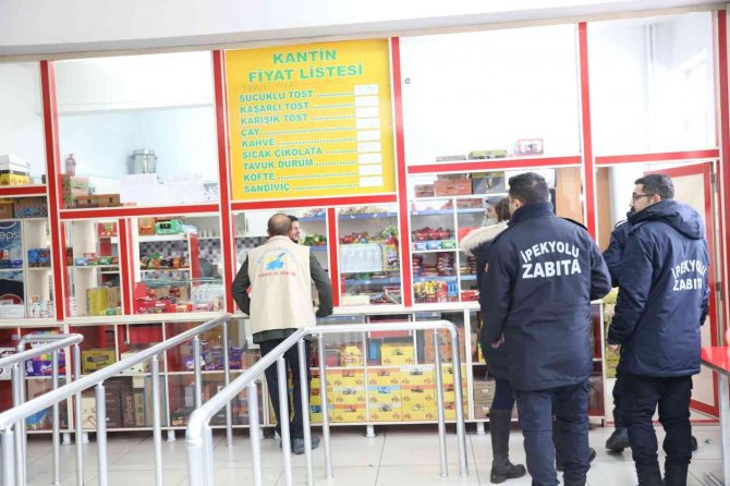 İ̇pekyolu Belediyesi Öğrencilerin Sağlığı İçin Denetimde