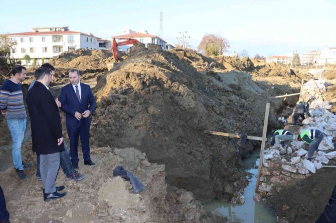 Tutuk Sahadaki Çalışmaları Yerinde İnceledi