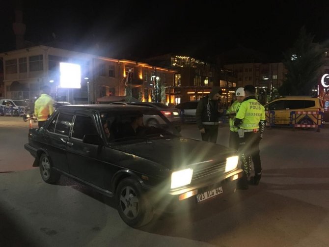 Sandıklı’da Asayiş Ve Trafik Denetimi