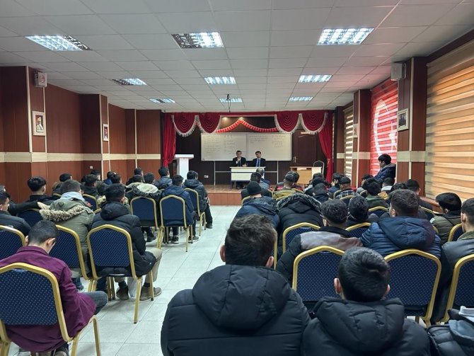 Ağrı’da Meslek Lisesi Öğrencilerine Yönelik Destekler Anlatıldı
