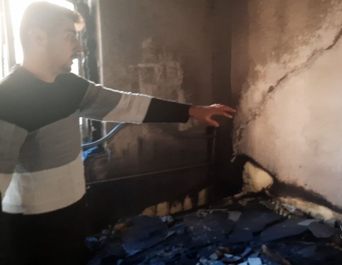 Antalya’da Yeni Evli Çifte Yangın Şoku