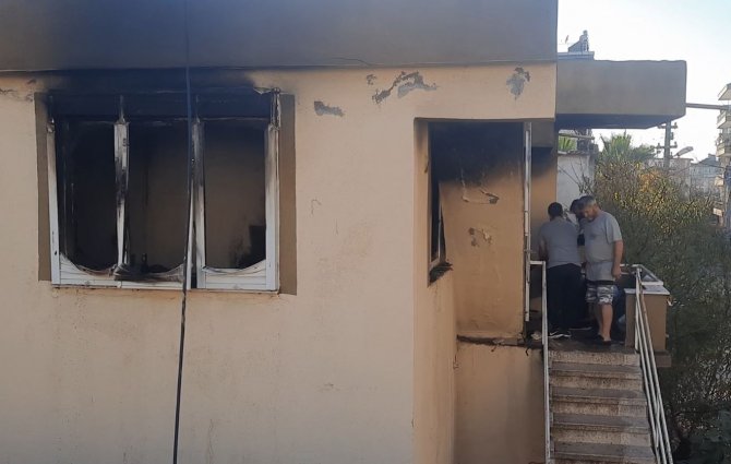 Antalya’da Yeni Evli Çifte Yangın Şoku