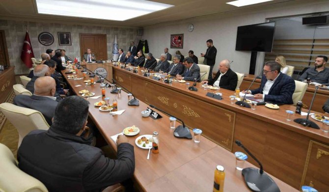 Aski̇ Genel Müdürü Erdoğan Öztürk, Bala Muhtarlarıyla Buluştu