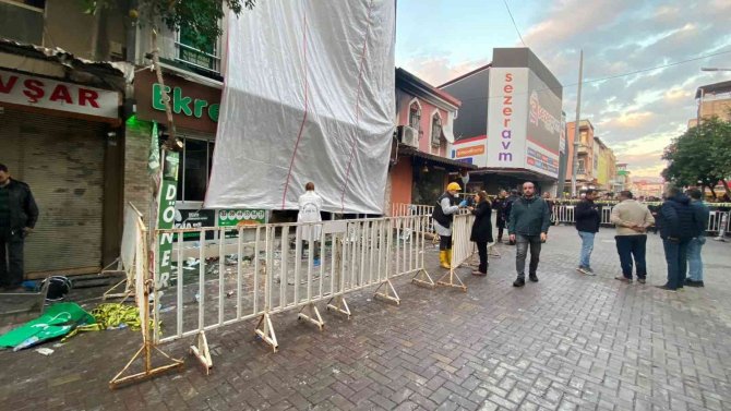 Aydın’daki Patlama Sonrası Yangının İlk Anları Kameraya Yansıdı