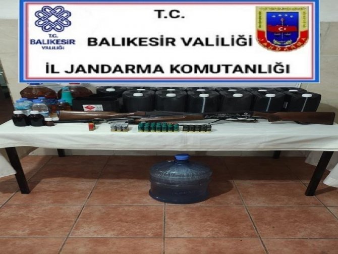 Balıkesir’de Yıl Başı Öncesi Sahte İçki Operasyonu