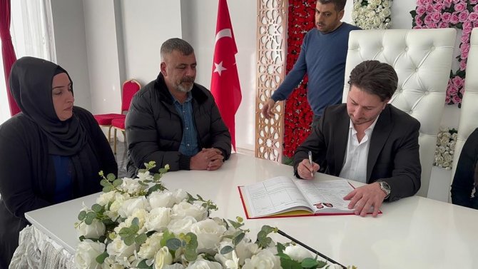 Batman’da Bir Yılda 3 Bin 500 Çift Evlendi