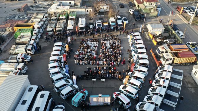 Darıca Belediyesi’nin Filosuna 72 Araç Dahil Oldu
