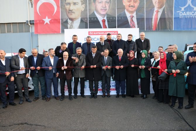 Darıca Belediyesi’nin Filosuna 72 Araç Dahil Oldu