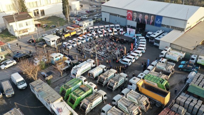 Darıca Belediyesi’nin Filosuna 72 Araç Dahil Oldu