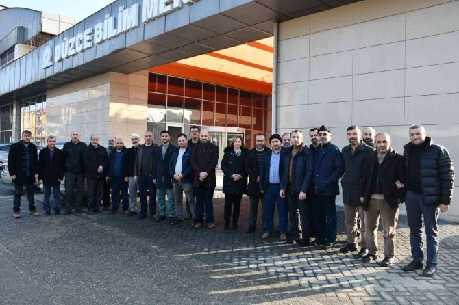 Düzce’nin Vizyon Projeleri Yerinde Gördüler