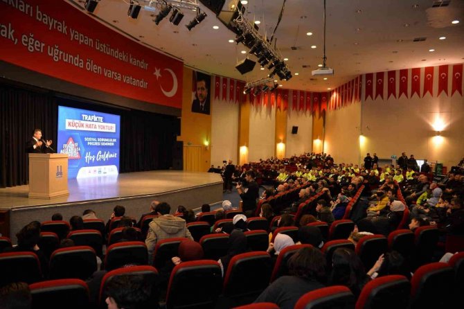 Erzurum’da ‘Trafikte Küçük Hata Yoktur’ Projesinin Toplantısı Yapıldı
