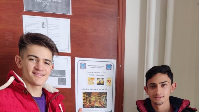 Hisarcık Çpl’de “Evindeki Kitabından Bir Kitap Bağışla Ve Bir Işık Yak" Projesi