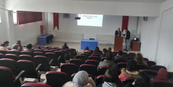 Hisarcık Myo’da “Bankacılıkta Güncel Gelişmeler” Konulu Konferans