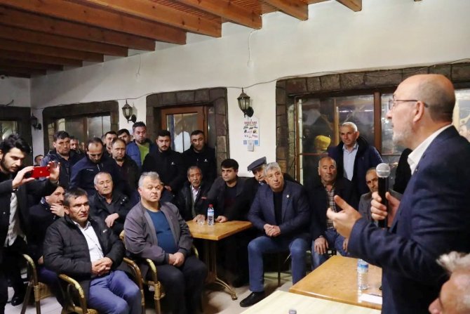 Başkan Önsay, Hisarcık Dereköy’de Vatandaşlarla Buluştu