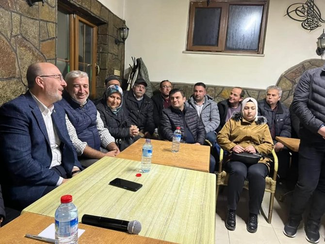 Başkan Önsay, Hisarcık Dereköy’de Vatandaşlarla Buluştu