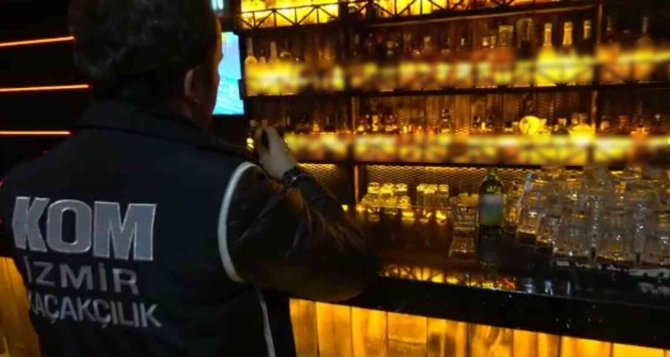 Yılbaşı Öncesi İ̇zmir’de Eğlence Mekanlarına Sahte İçki Operasyonu