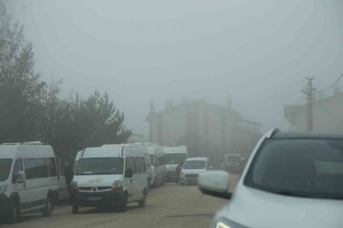 Kastamonu’da Yoğun Sis Etkili Olmaya Devam Ediyor