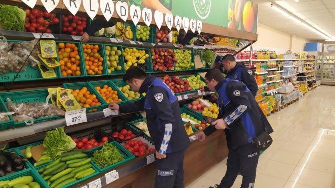 Zincir Marketlere Yılbaşı Denetimi