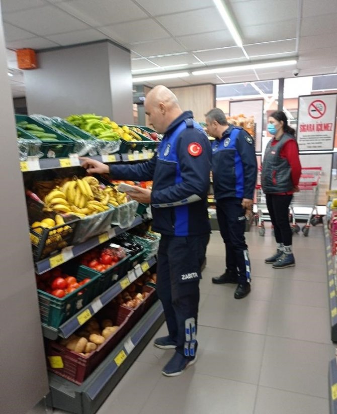 Zincir Marketlere Yılbaşı Denetimi