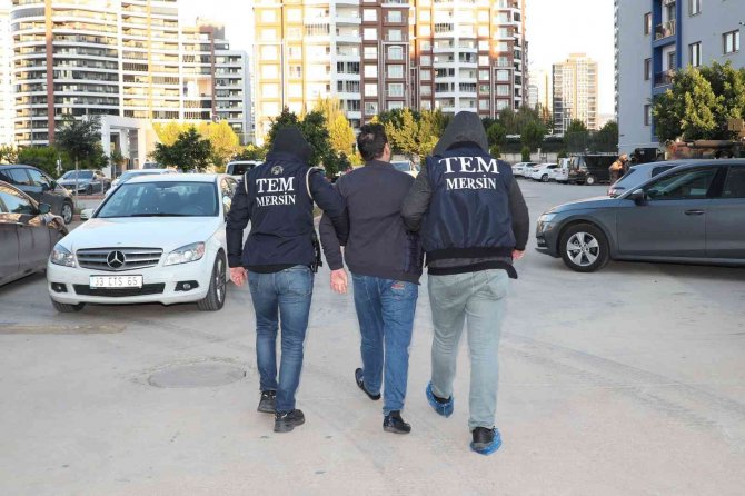 Mersin’de Deaş’a Şafak Operasyonu: Biri Fransız 9 Gözaltı