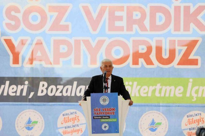 Milas Türkevleri, Bozalan, Çökertme Projesinin Tanıtım Töreni Yapıldı