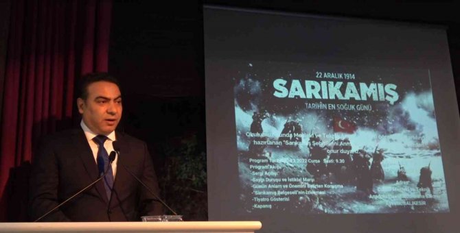 Ayvalık’ta Sarıkamış Şehitleri İçin Duygusal Gösterim