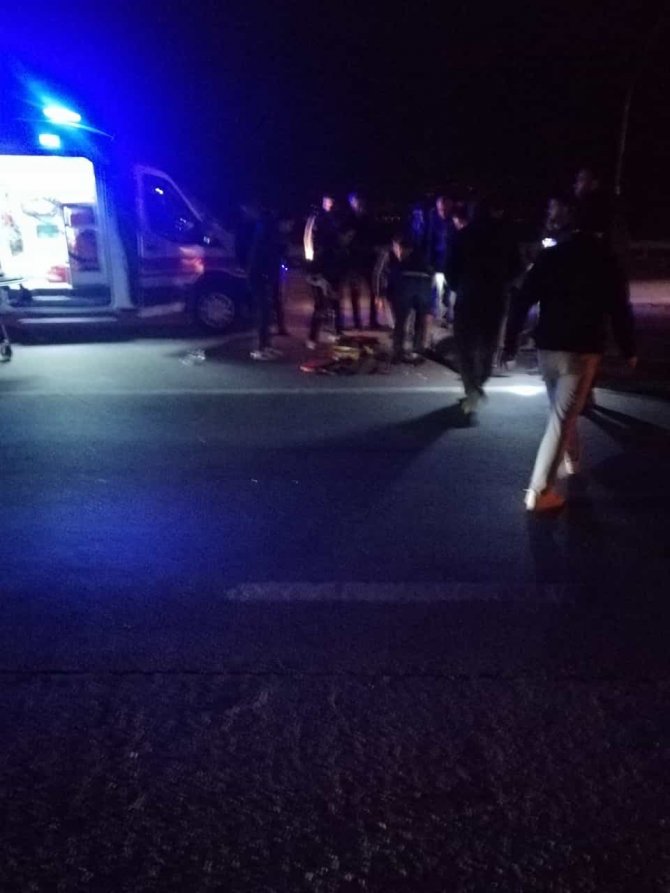 D-100’de Aracın Çarptığı Yaya Hayatını Kaybetti