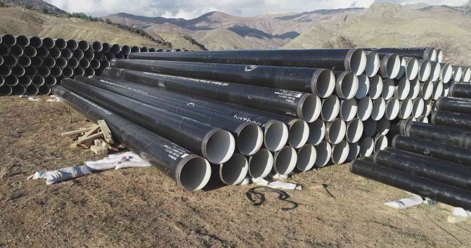 Gümüşhane İ̇çme Suyu İ̇sale Hattı Çalışmaları Tüm Hızıyla Devam Ediyor