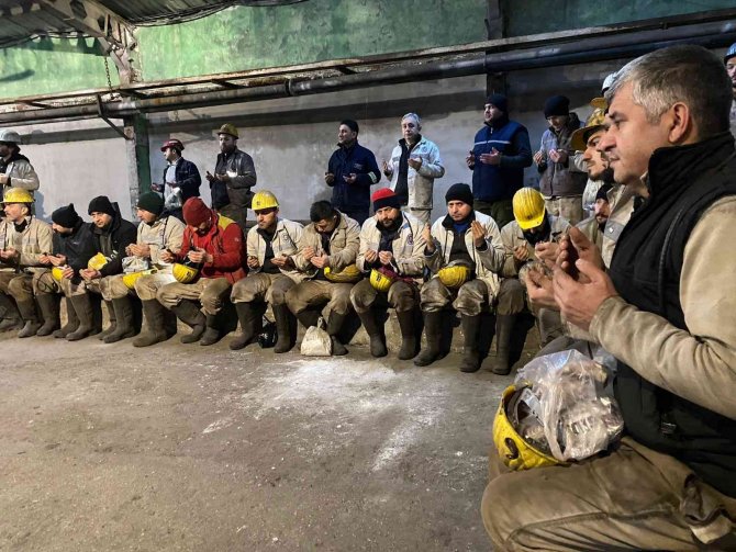 Madenciler Yeni Kömür Üretim Panosunu Dualarla Açtı