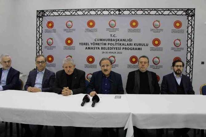 Şükrü Karatepe: "Amasya Belediyesi Suda Türkiye’ye Örnek”