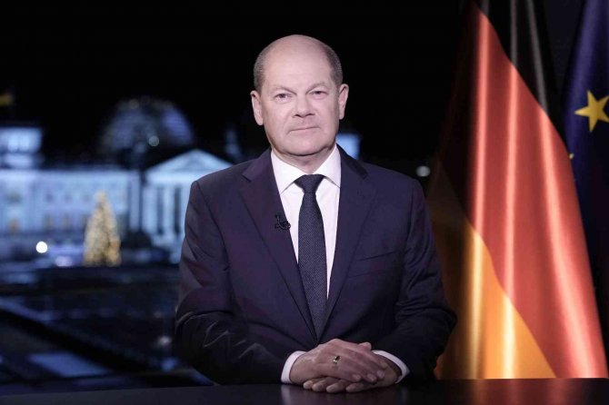 Almanya Başbakanı Scholz’den Yeni Yılda "Enerji Tasarrufu" Çağrısı