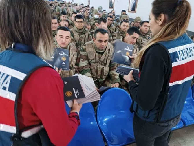 Aydın’da Askerler Kadına Karşı Şiddet Konusunda Bilgilendirildi