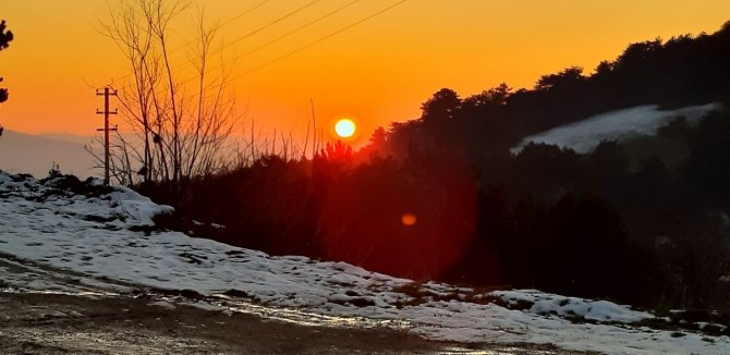 Gün Batımı Hayran Bıraktı