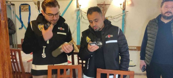 Bursa’da Yılbaşı Akşamı Kaçak İçki Denetimi