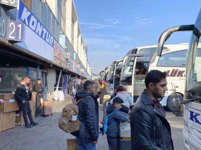15 Temmuz Demokrasi Otogarı’nda Yılbaşı Yoğunluğu